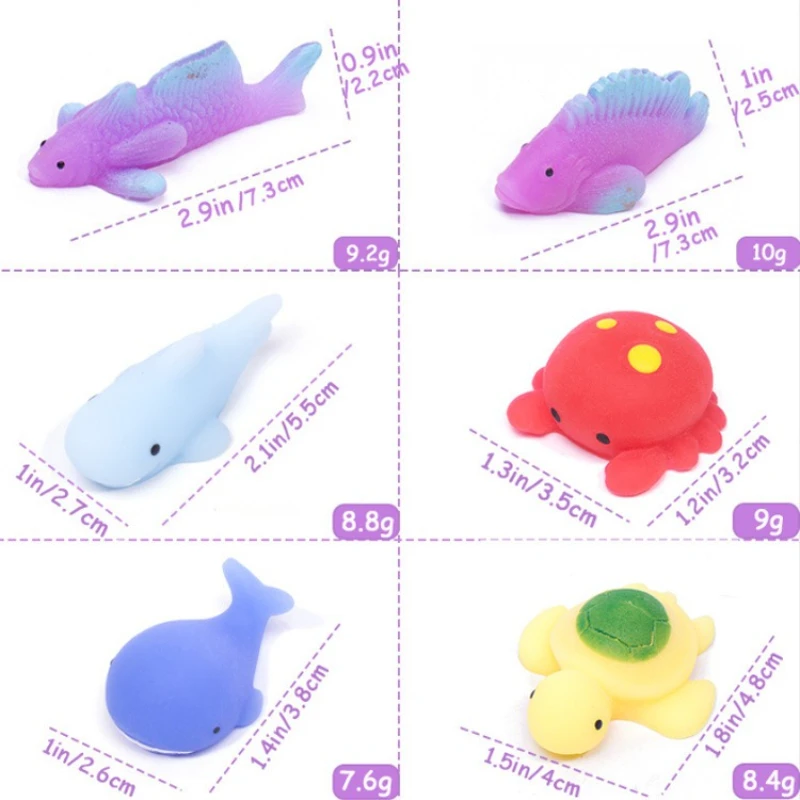 Pinch Le 스트레스 릴리프 해양 동물 시리즈 크리 에이 티브 귀여운 애완 동물 릴리스 스트레스 릴리프 장난감 무작위 배달 Juguetes Antiestrés