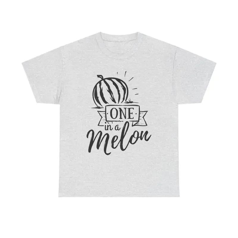One in a Melon T Shirt summer fruit watermelon funny cute trendy quote