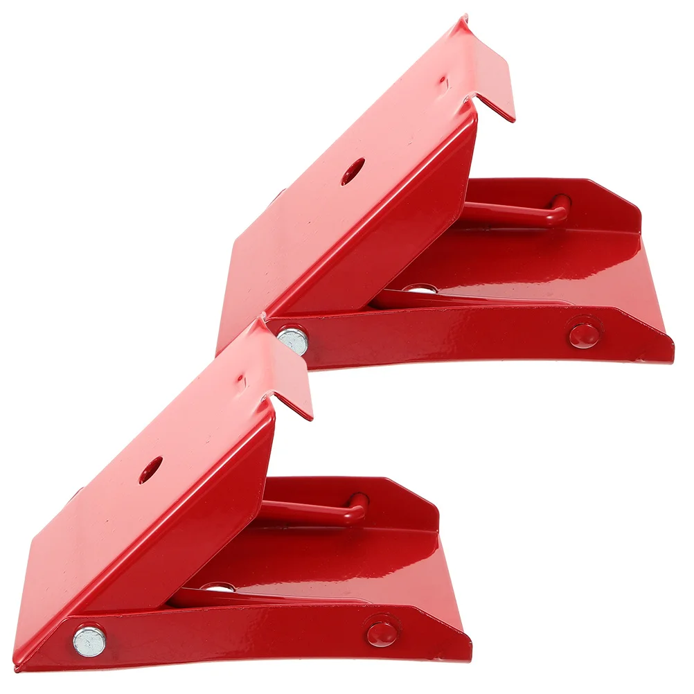 2 Stuks Autoband Anti-Slip Pads Draagbare Wheel Chocks Voor Parking Veiligheid Trailer Wiel Stopper Rv Stabilisator Blokken