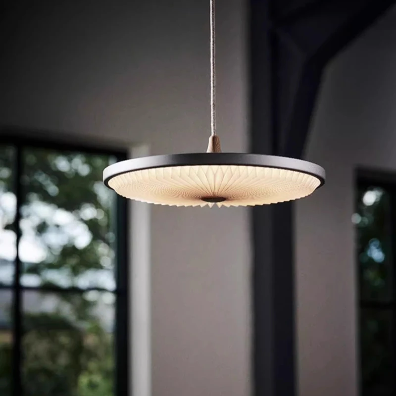 

Nordic UFO Chandelier Modern Pendant Light Danish Designer Restaurant Indoor Decor Fashion Creative Cafe Tea Room Hanging Lights