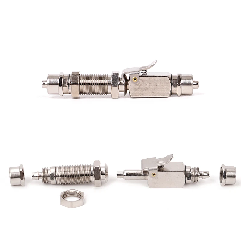 Stainless Steel Dental Air Water Quick Connector for Dental Ultrasonic Scaler Anti-Retraction  Quick Adapter Dentist Chair Part