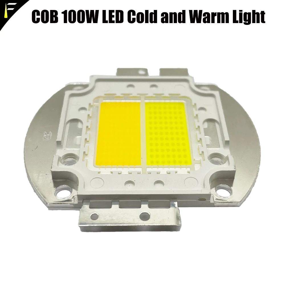 Parts for Concert Club Pub Stage Audience Fill Light 100W COB LED with Warm and Code (WW+CW) Color