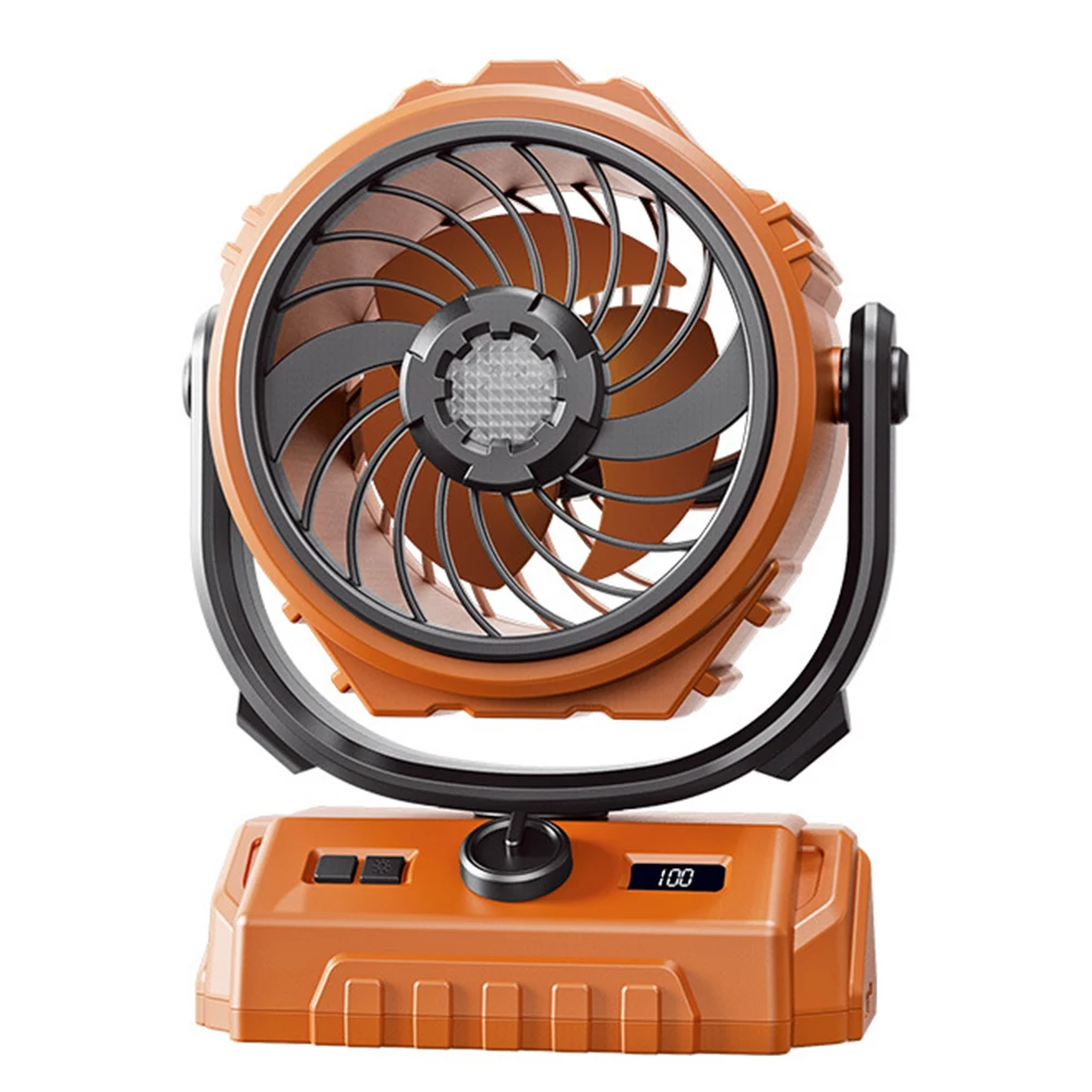 Campsite Comfort Compact 6 Inch Outdoor Fan Offering Remote Controlled Operation & Flexible Usage Options in One Device