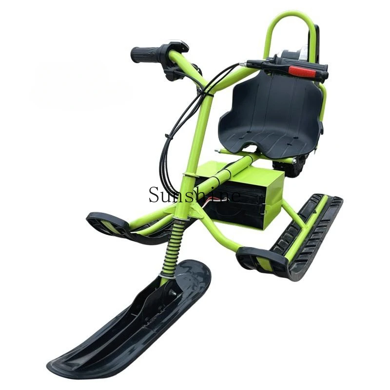 

Children's snowmobile, sleigh electric off-road go-kart, scenic ride, snow scooter ice entertainment