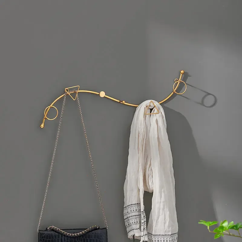 Wall Coat Racks Modern Bedroom Coat Storage Rack Living Room Storage Furniture Dressing Rooms Clothes Stand Interior Organizer