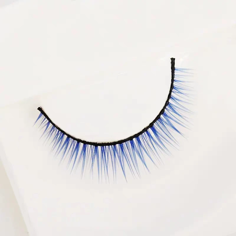 BJD doll imitation eyelashes are suitable for 1/3 1/4 1/6  fashionable versatile super dense eyelashes in colors of blue yellow