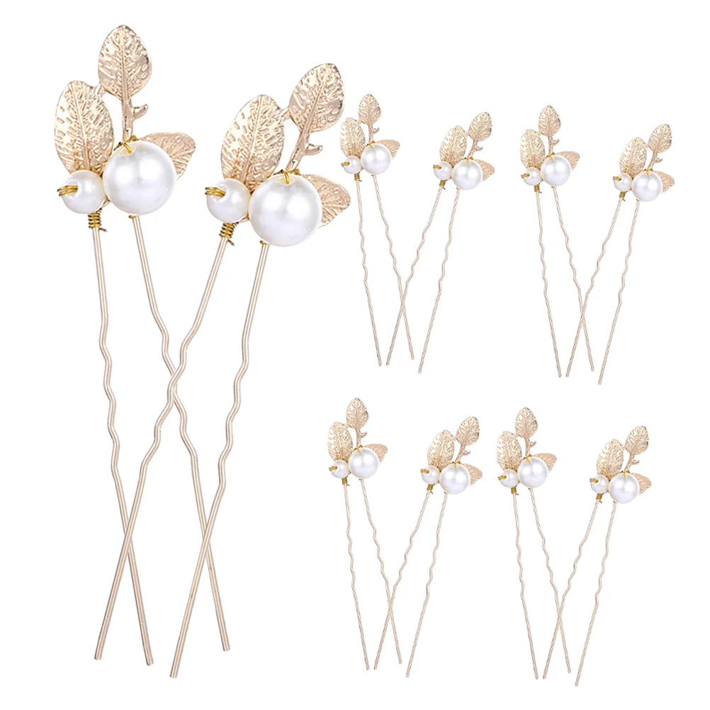 Rhinestones European and American Hairpin Accessories Bride Bridesmaid Jewelry Pearl Alloy Wedding Bridal Pins