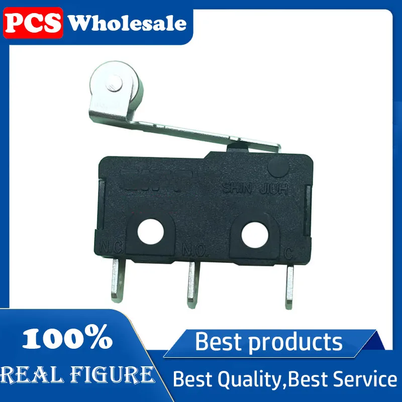 Original authentic SM-05S microswitch with roller/long handle Travel Switch 5A 125-250V UL certification