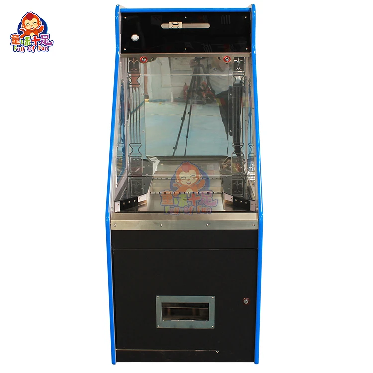 Coin Operated High Quality Attractive Small Single Coin Pusher Shopping Centre Mall Arcade Game Machine