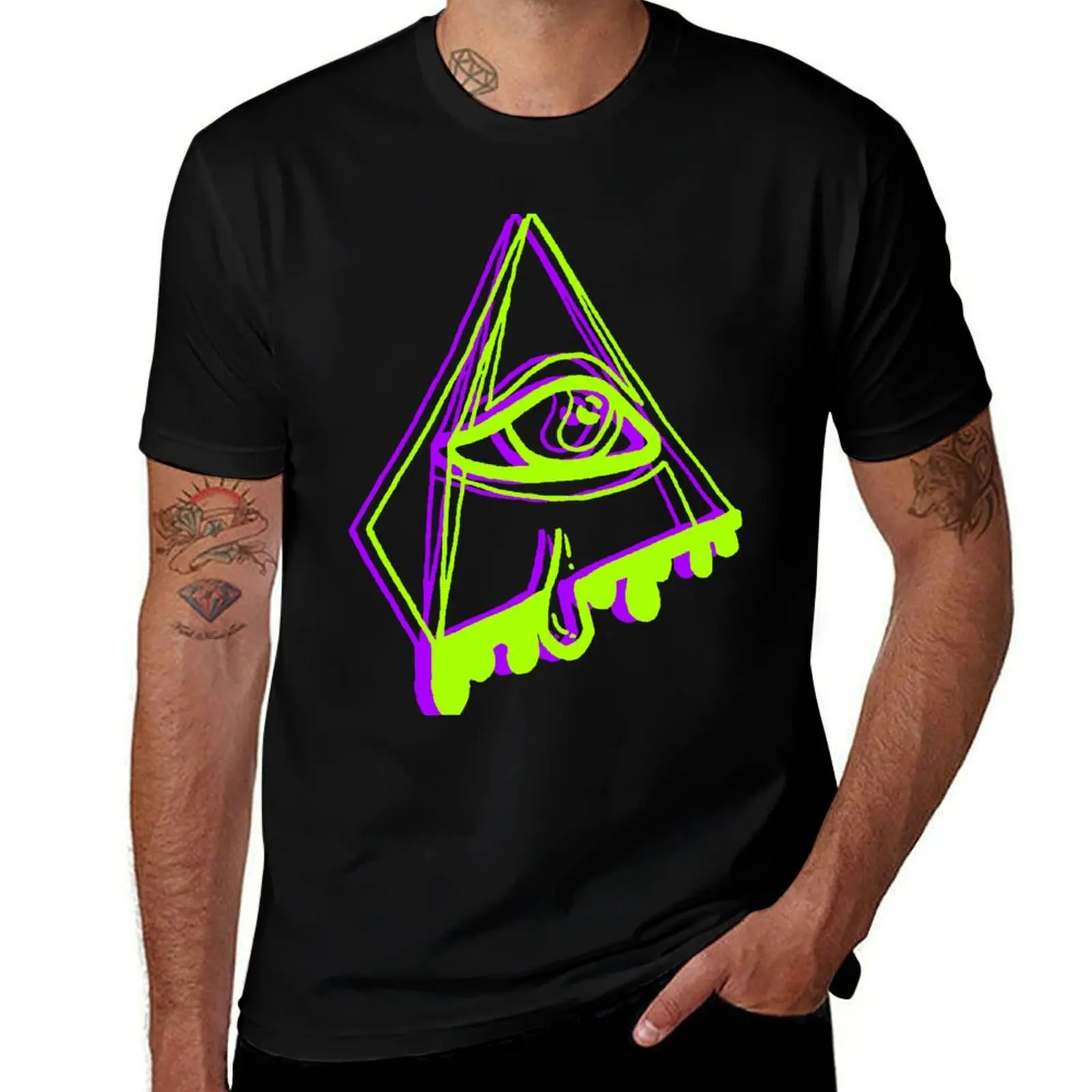 3D Eye of Providence T-Shirt UV Sun Protection Tee Shirt T-Shirt