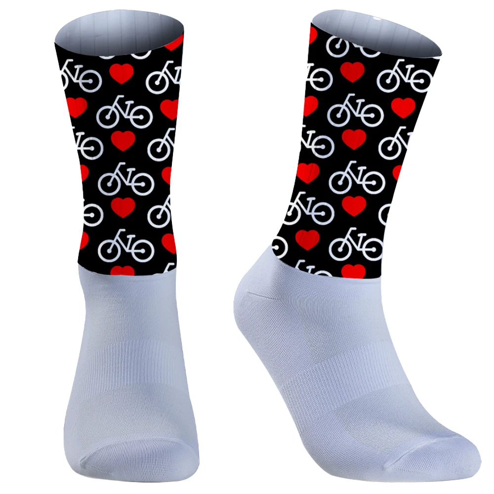 Calcetines deportivos para hombre y mujer, medias Unisex para correr, baloncesto, ciclismo, deportes al aire libre, calzado para bicicleta de carretera, 2024