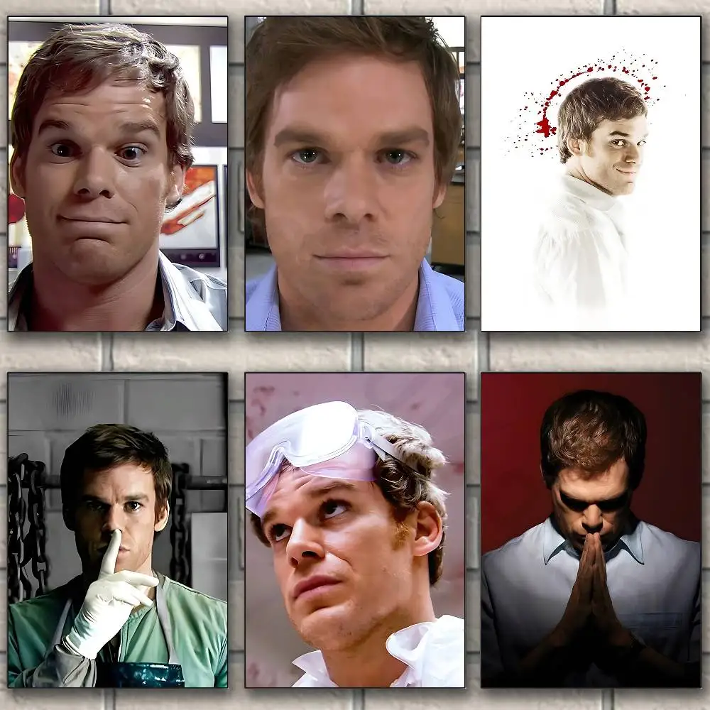

D-Dexter Morgan Poster Fancy Poster Wall Sticker for Living Room Bar Vintage Decorative Painting