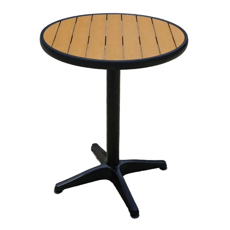 

Luxury Modern Waterproof Outdoor Furniture Coffee Table and Chair Set Iron Art Small Side Round for Park Use