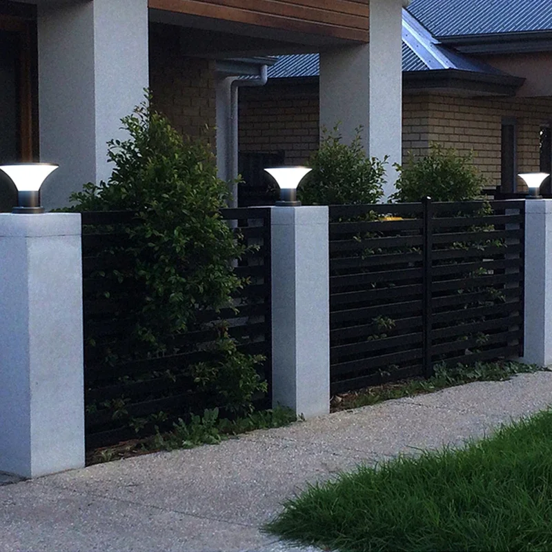 Garden Lawn Wall Waterproof Solar Lights Outdoor Lamp Post