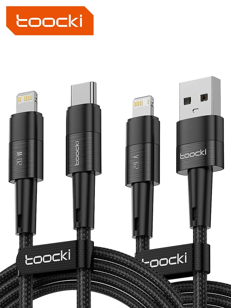 Toocki Typ-C Lightning-Kabel für iPhone 12 11 Pro Max 8 7 6 USB-C zu Lightning Schnellladekabel Datenkabel