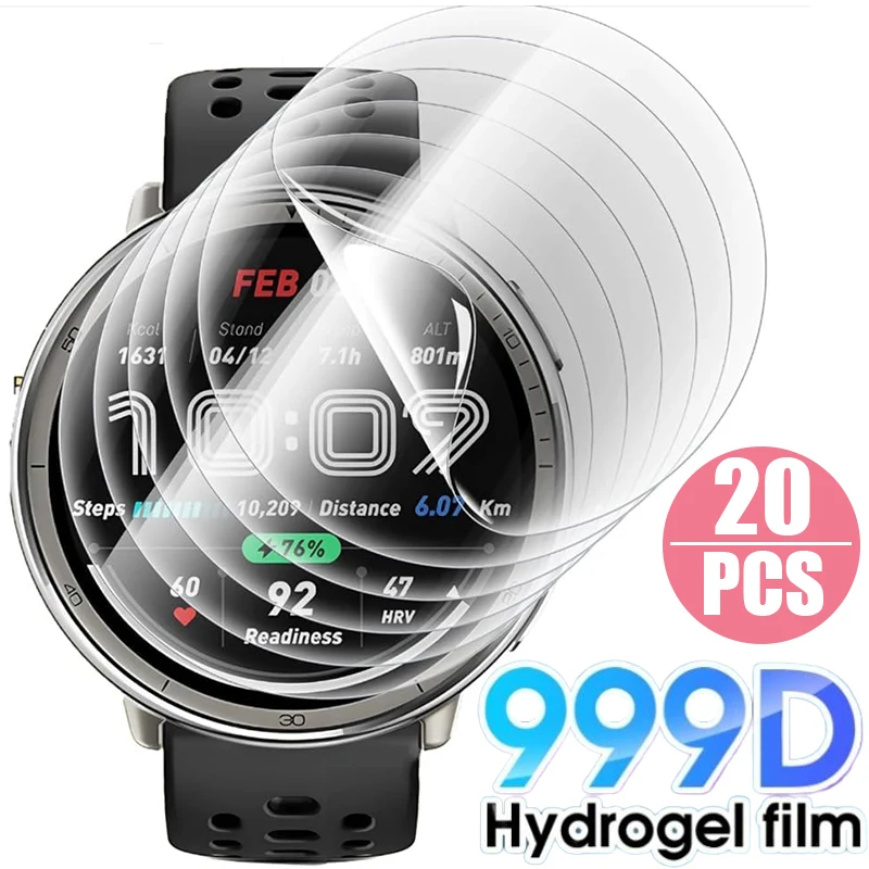 

Screen Protector For Amazfit Active 2 Active2 Smart Watch Clear Soft TPU Hydrogel Films For Amazfit Active 2 Accessories