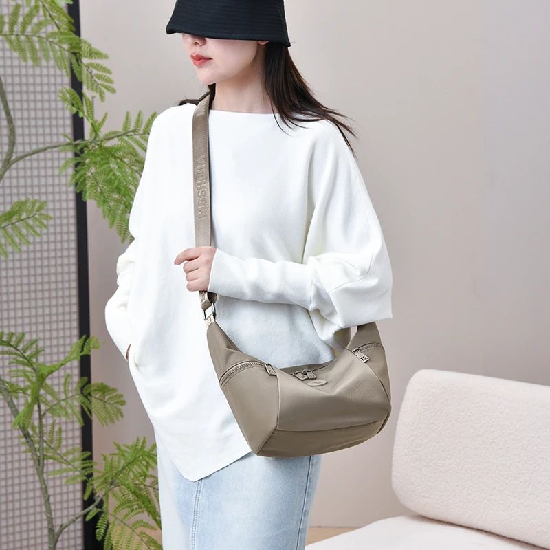 

Модная женская сумка через плечо, большая вместительная сумка, многофункциональные женские сумки, нейлоновая женская сумка высокого качества