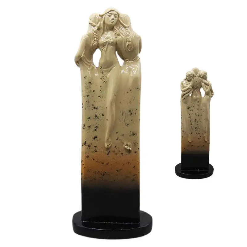 

Three Sisters Figurine Three Goddess Resin Embracing Figurine Three Women Friendship Ornament Art Craft For Living Room Bedroom