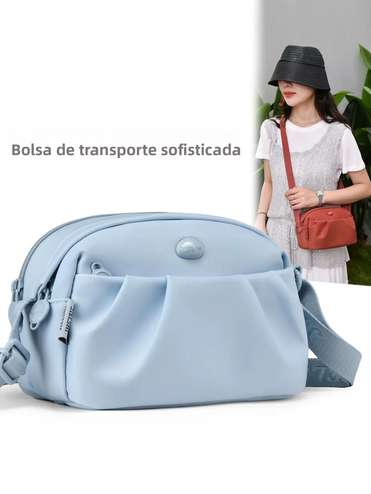 bhj-simple-shoulder-pillow-bag-women's-new-style-2026-summer-nylon-multi-pocket-casual-small-crossbody-bag-leisure-fashion