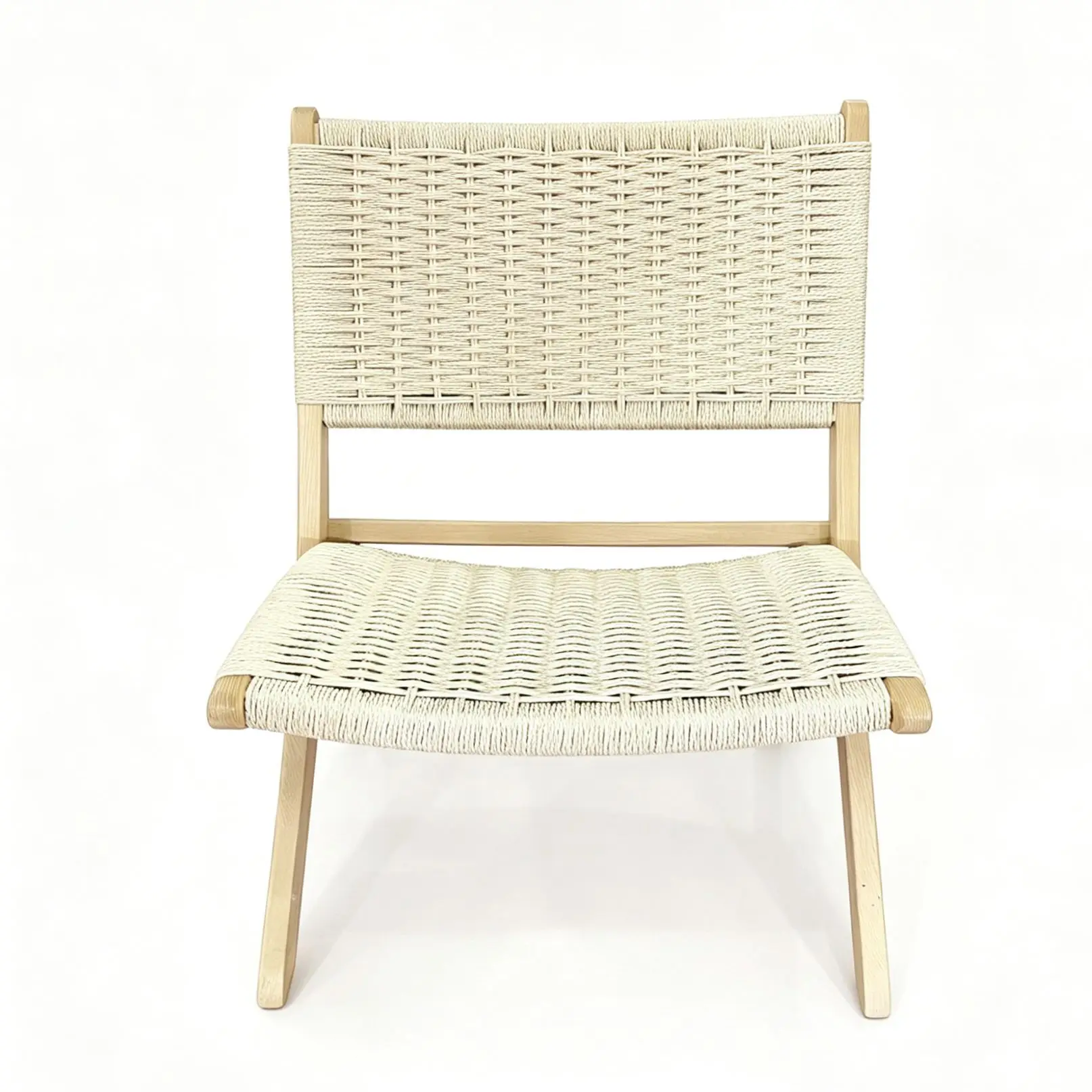 DSA hotel furniture rustic retro solid wood dining chair square backrest stackable reception wedding banquet light luxury