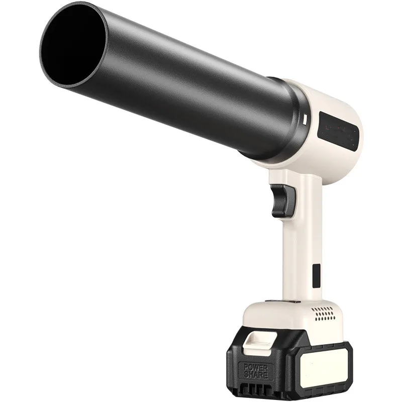 

Беспроводная воздуходувка 1000 Вт - 16000 об/мин, высокая скорость, поток воздуха 10 м³/мин, аккумулятор 4 Ач для уборки автомобиля и дома