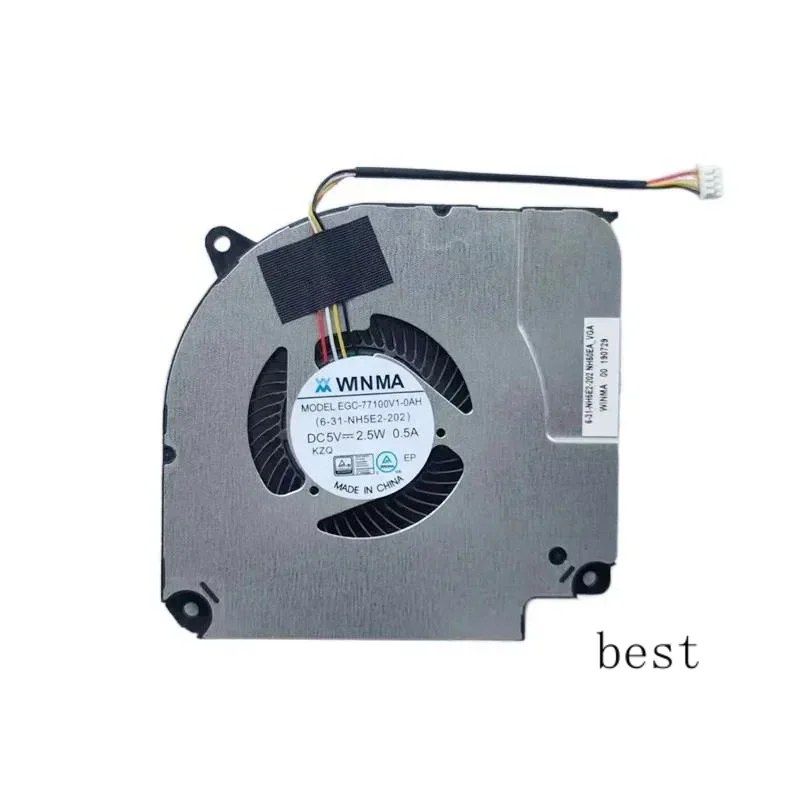 

New Original Laptop GPU Cooling Fan For WINMA MODEL EGC-77100V1-0AH 6-31-NH5E2-202 DC5V 2.5W 0.5A NH60EA-VGA