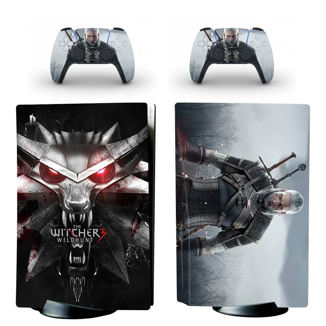 PS5 Disc Skin Sticker Protector Decal Cover for Console Controller PS5 Disk Skin Sticker Vinyl
