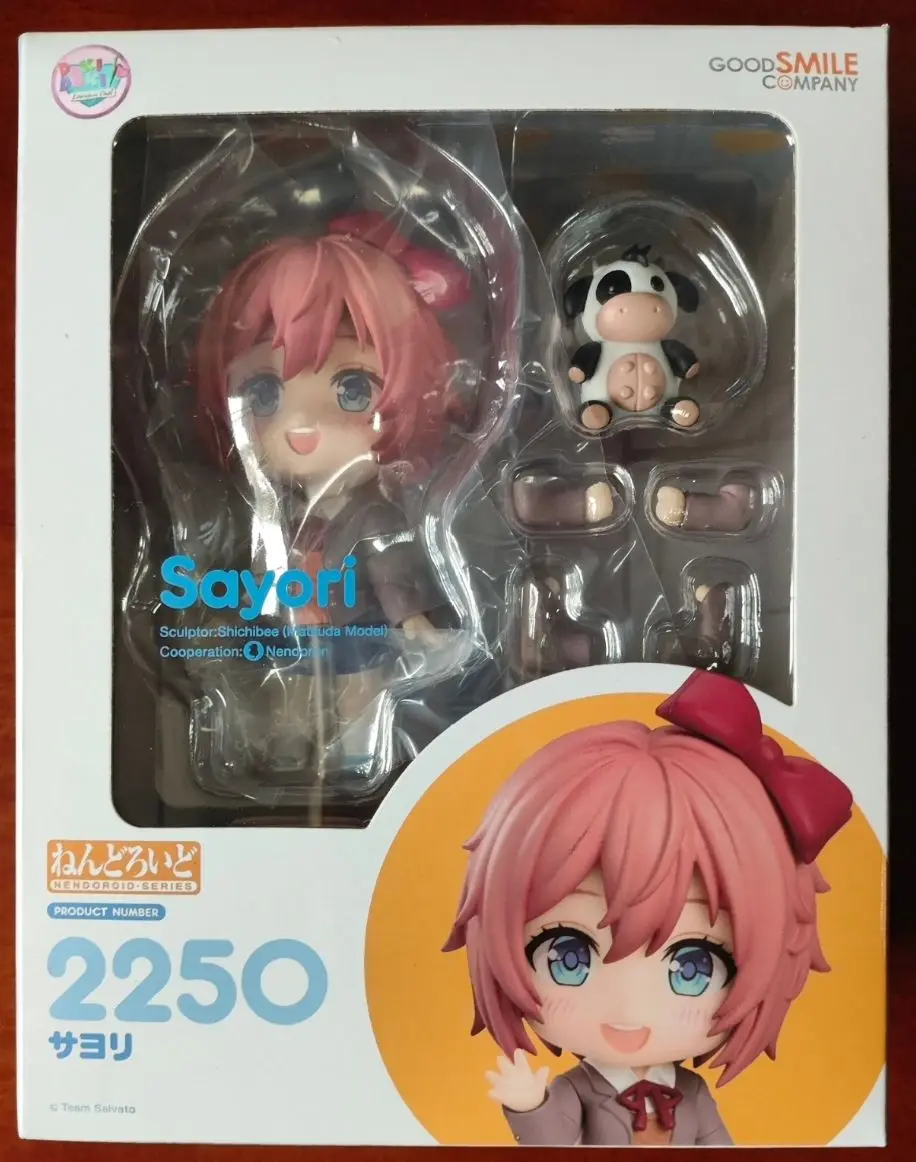 

GSC Оригинальный литературный клуб Nendoroid Doki Doki! Sayori 2250 Юрий 2283 аниме фигурки игрушки для детского подарка модель