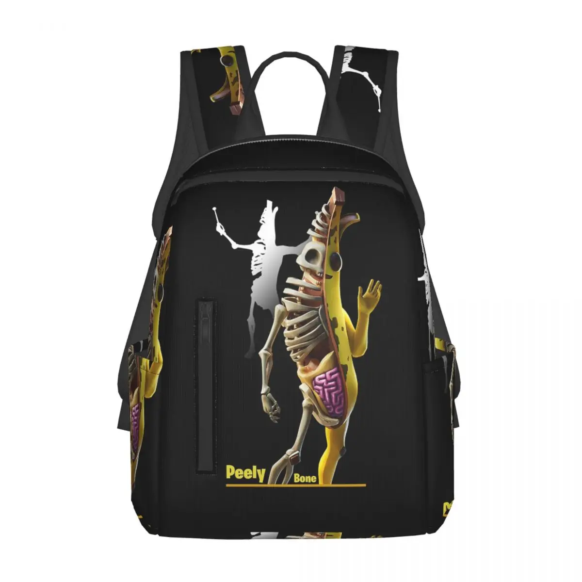

Peely Bone Backpack Daypack Large Capacity Boys Girls BookBag School Bag Shoulder Bags for Men Women