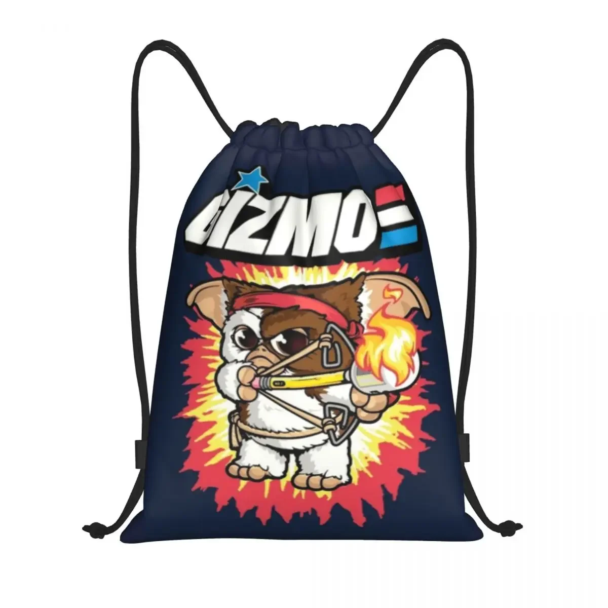 

Gremlins Drawstring Bags Men Women Portable Gym Sports Sackpack Kawaii Gizmo Mogwai Training Storage Backpacks