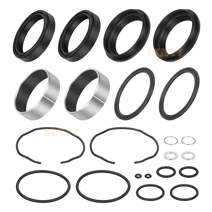 M MATI Front Fork Damper Oil Bush w/Dust Seal Kit For Suzuki GSX-R600 GSX-R750 2004-2005 51153-27G00