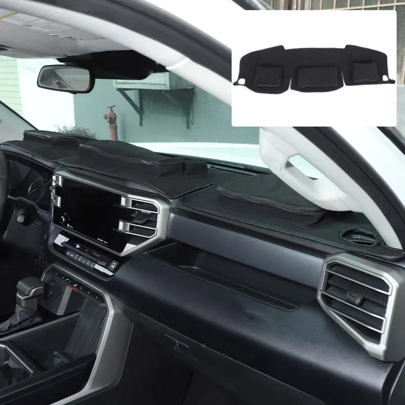 For Toyota Tundra 2022-2025 Automotive Storage bag Dashboard Organiser Pad Oxford Cloth Automotive Interior tools Accessories
