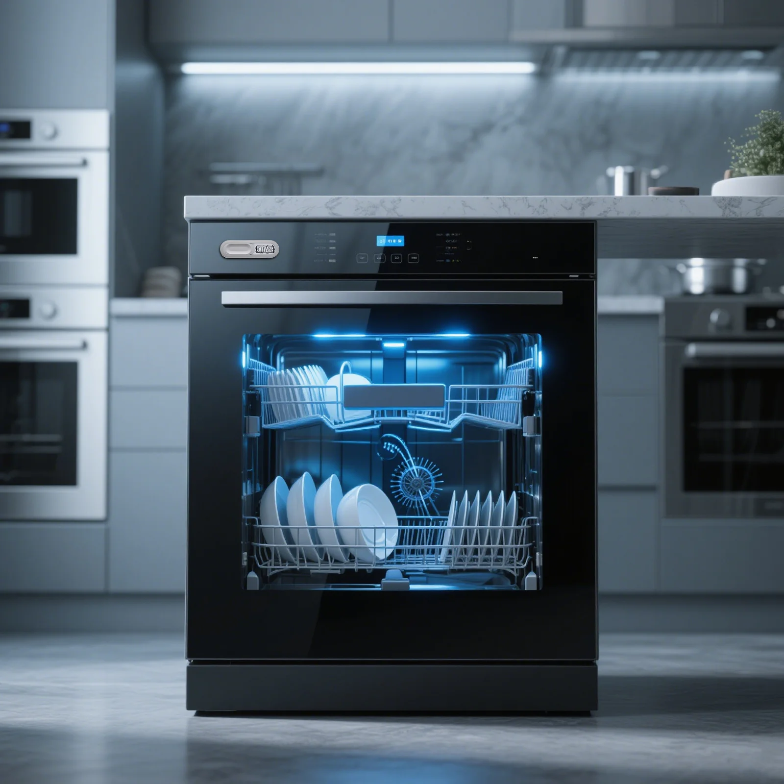 Lavastoviglie magnetico Pulito Segnale sporco Magnete da cucina decorativo grigio chiaro per frigorifero Lavatrice Lavastoviglie magnetico