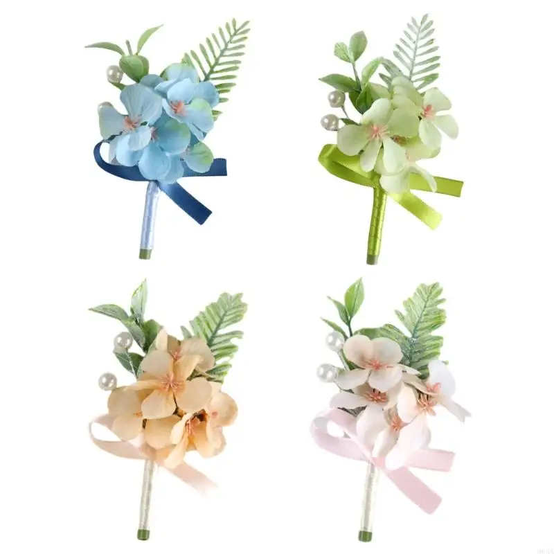 Nature Greenery Corsage Daily Wear Flower Pin Stylish Artificial Plant Lapel for Weddings and Event 964A