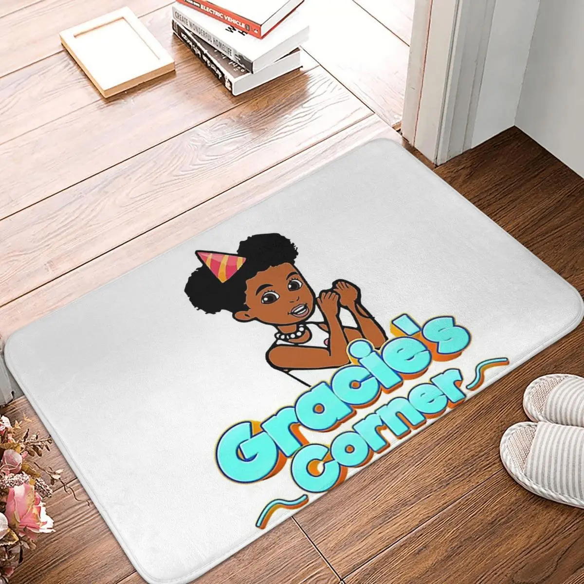 Gracies Family Corner Cute Phonic's Song Non-slip Doormat Floor Mat Carpet Rug for Kitchen Entrance Home Bathroom Footpad Mats