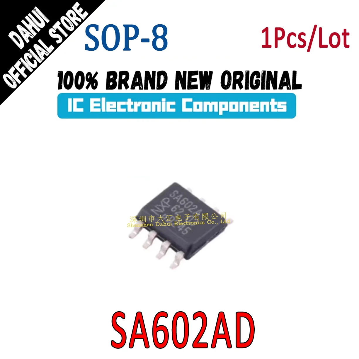 

SA602AD SA602A SA602 SA602AD/01,118 SOP-8 Double balanced mixer chip IC new original