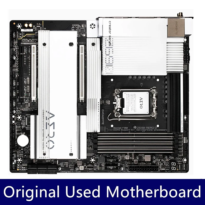 Gigabyte Z690 AERO D D5 Motherboard supporting 12th/13th/14th generation Intel Core LGA 1700 DDR5 192GB