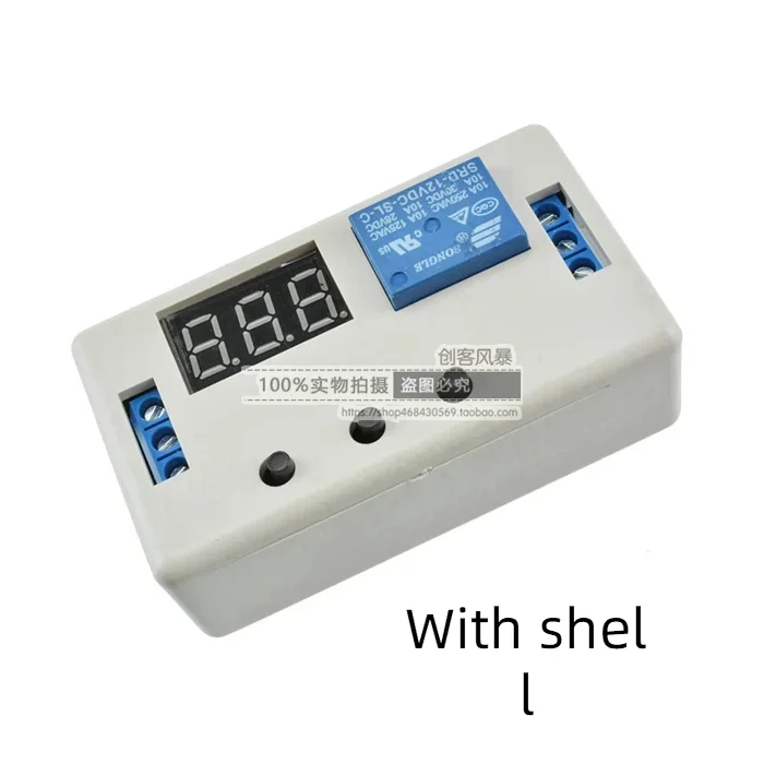 12v24V 1-way Delay Relay Module Triggers Delayed Power-off Time Cycle Timer Switch Board