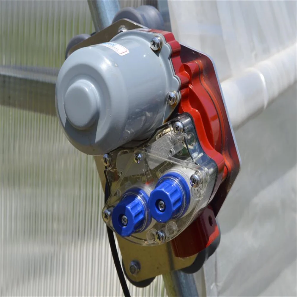 2025100W 24V 온실 필름 롤업 모터 자동 환기