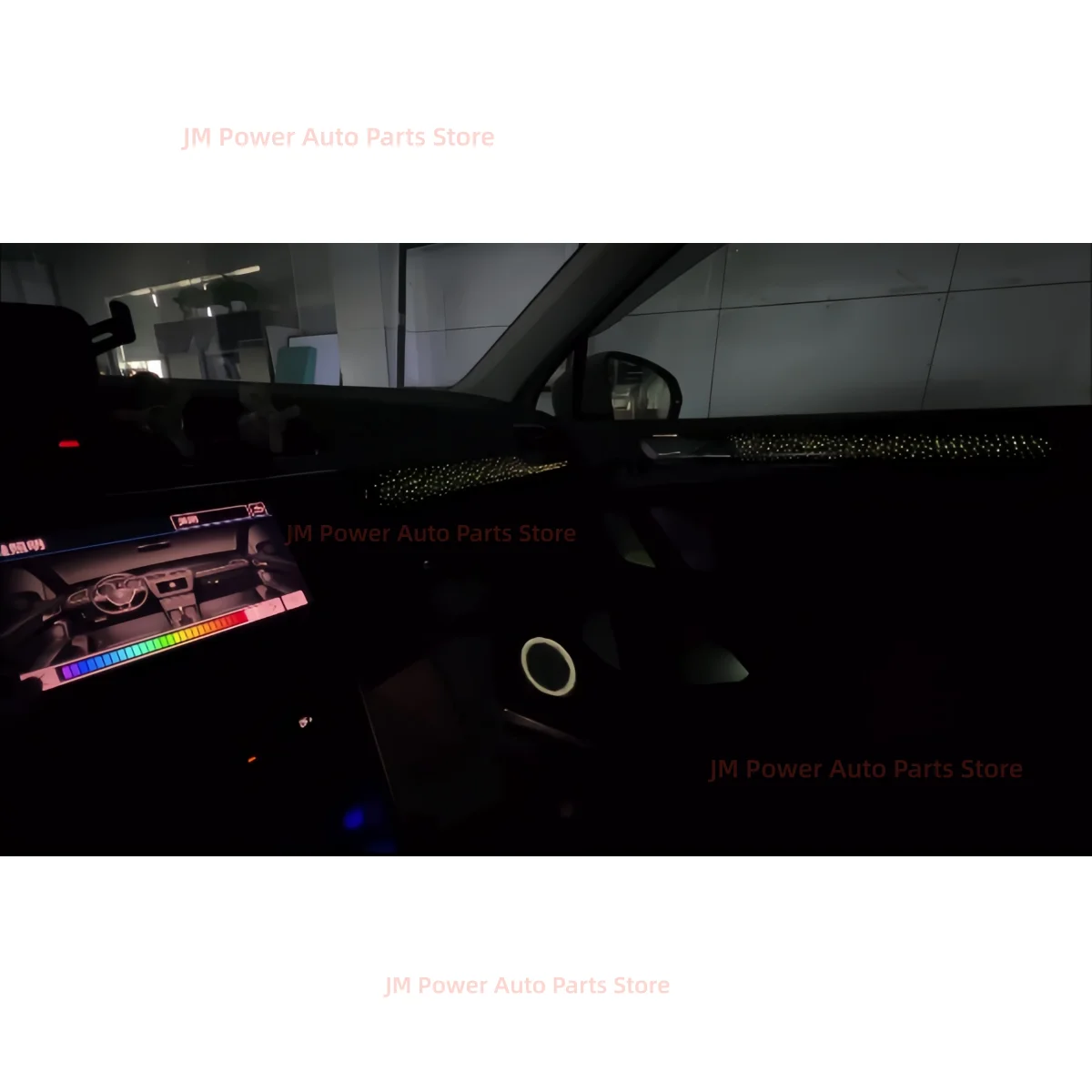 For Volkswagen Tiguan/Tiguan L 2017-2021 Ambient Light Short axis Atmosphere Lamp Car interior lighting upgrade Automobile parts