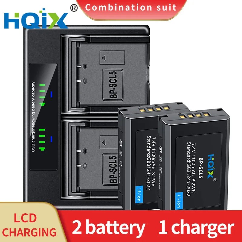 HQIX ライカ M10 M10-R M10-P カメラ BP-SCL5 バッテリーデュアル充電
