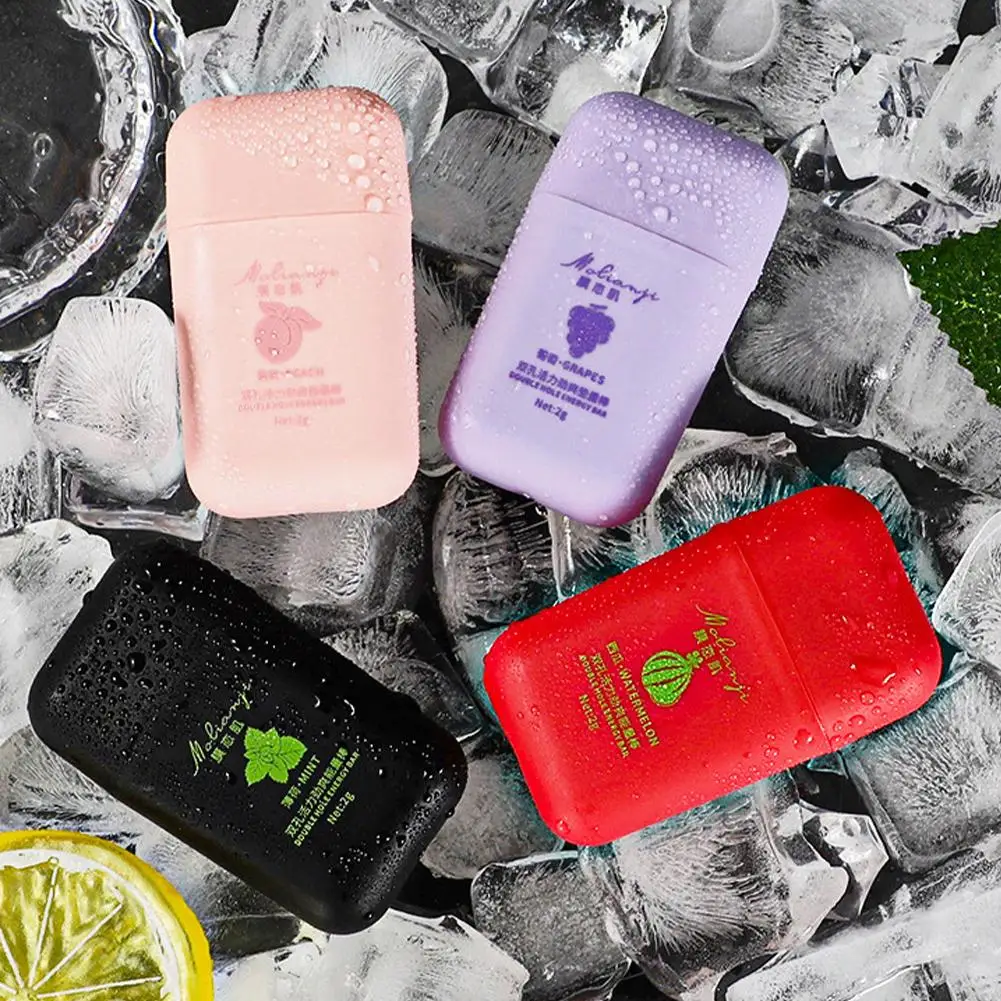 Nasal Energy Inhaler Double-Hole Tube For Refreshing Inhalation Cooling Nasal Energy Inhaler Portable For Driving & Studyin E8E5