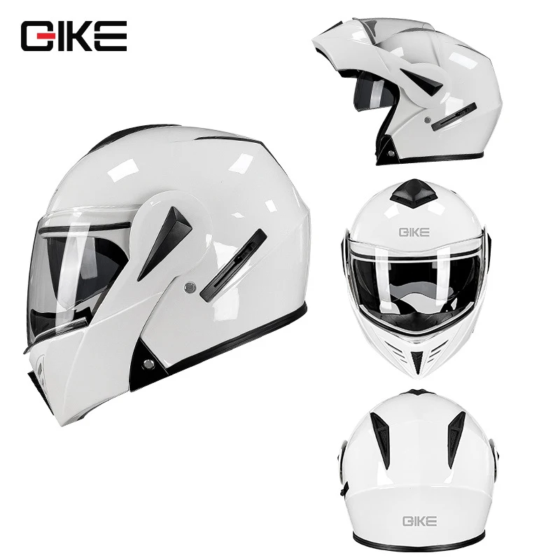 

Latest DOT Approved Safety Modular Flip Motorcycle Helmet Motocross Racing Helmet Interior Visor Christmas Gifts