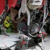 ローラーエンジンベースシャープガード、スキッドプレート、へパンプロテクター、crf300l、crf300、ラリー、crf250l、crf250、21-22に適合 5