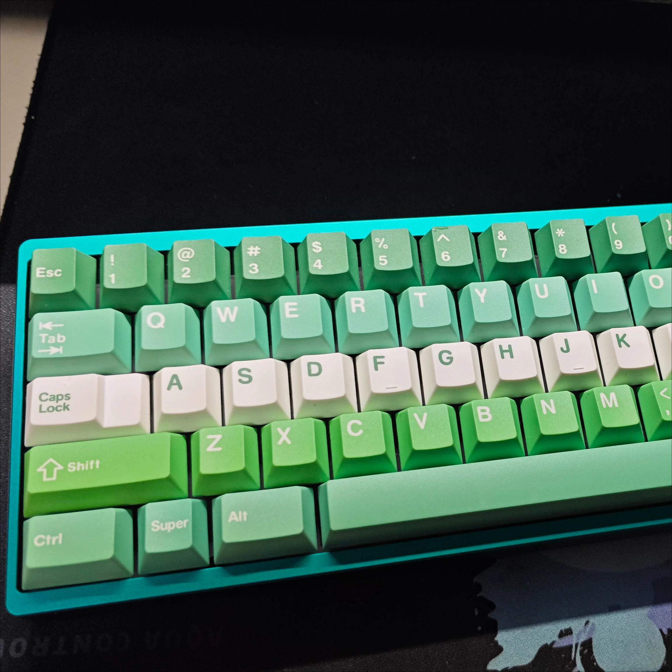 

Summer green 143 keys original high keycap wooting keycap magnetic axis full change keycap customization