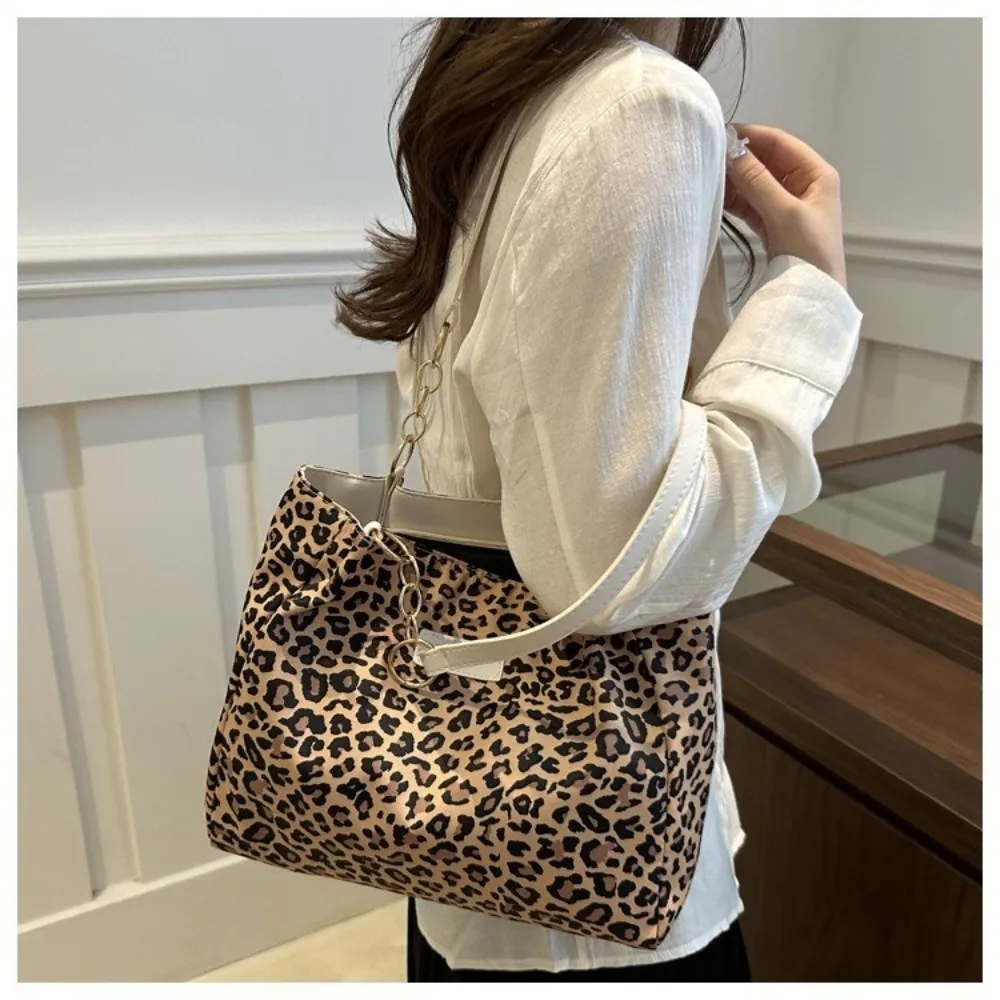 Modische Damen-Umhängetasche mit großem Fassungsvermögen, Tierdruck, lässiger Stil, Umhängetaschen, Schultasche, PU-Leder, Handtasche für Mädchen – Detail 3