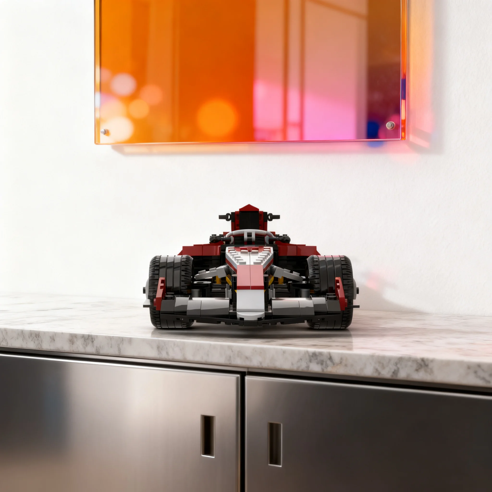 1009pcs MOC Racecar LM-Italia Concept Project Cars Model Building Blocks Christmas Gift Craft DIY Idea 3D Art Assemble Creative