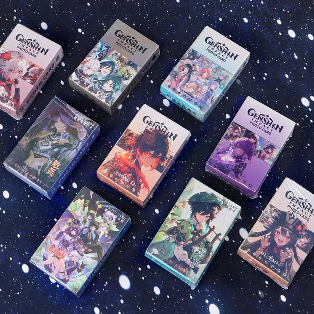 Random Genshin Impact Collection Cards