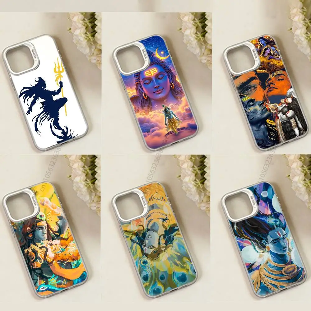 

Lord Shiva Mahadev Of India Phone Case for iPhone 15 16 Pro Max Air SE 11 13 Pro 14 Plus 12 11Pro 15Pro Max 16e Cover