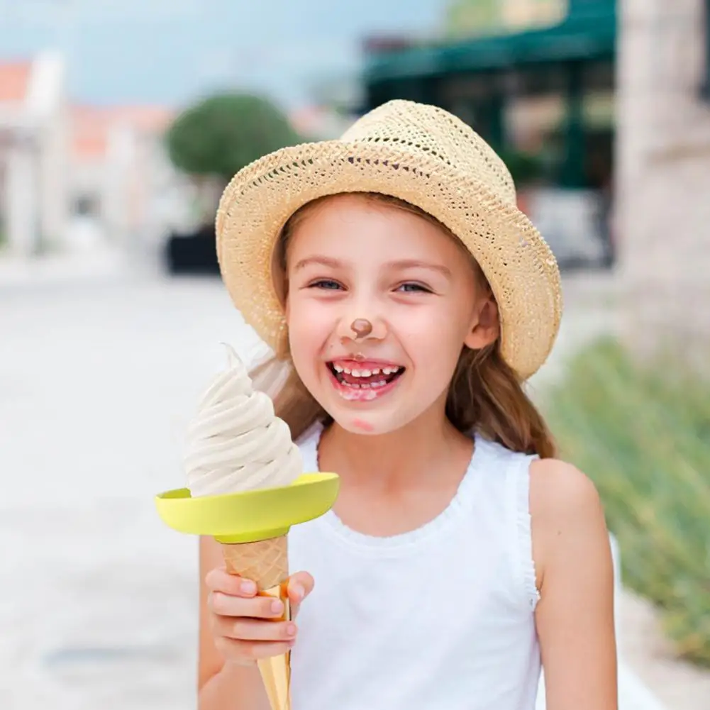 Easy-clean Popsicle Holder Ice Cream Holder Silicone Popsicle Holder Set for Drip-free Enjoyment Easy for Home for Mess-free